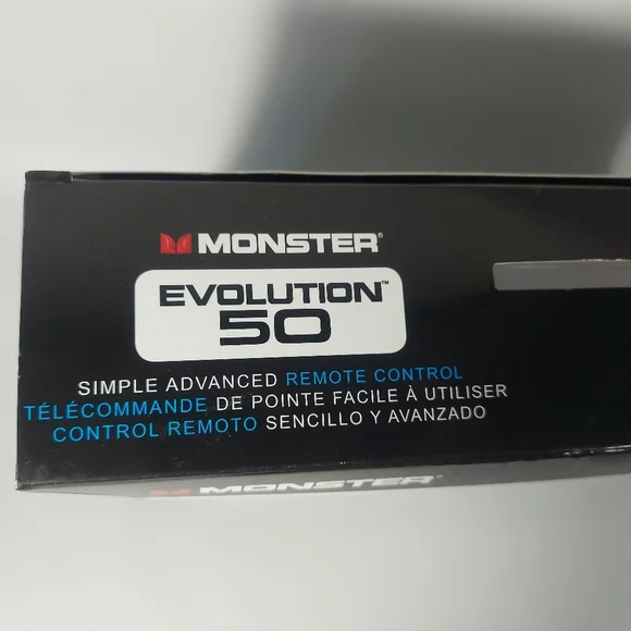 NIB Monster Evolution 50 Simple Advanced Universal Remote Control AV50 - Picture 4 of 7